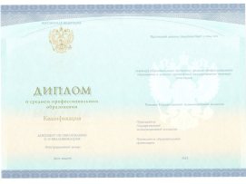 Диплом колледжа с 2014 по настоящее время Диплом колледжа с 2014 по настоящее время
